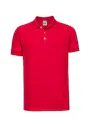 Russell Athletic Z566 Poloshirt Fitted Stretch Piqué Regular Fit miniatuur