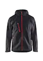 Blaklader 4753 Softshell Jack met Capuchon miniatuur