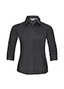 Russell Z926F Poplin Shirt 3/4 Sleeve Polycotton Slim Fit Dames miniatuur