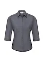 Russell Z926F Poplin Shirt 3/4 Sleeve Polycotton Slim Fit Dames miniatuur