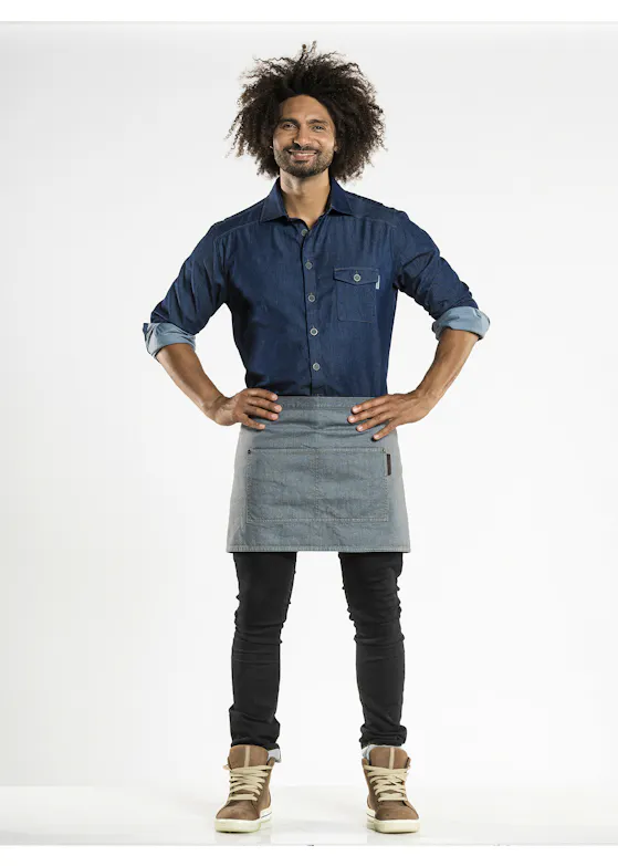Chaud Devant Base Grey Denim Short