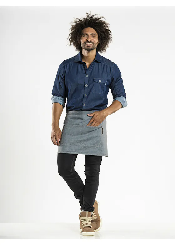 Chaud Devant Base Grey Denim Short