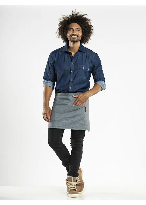 Chaud Devant Base Grey Denim Short - 2