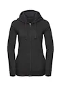 Russell Ladies´ Authentic Melange Zipped Hood Sweat miniatuur