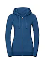 Russell Ladies´ Authentic Melange Zipped Hood Sweat miniatuur