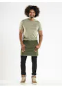Chaud Devant Base Green Denim Sloof miniatuur