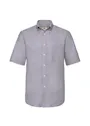 Fruit of The Loom F601 Oxford Shirt Korte Sleeve Regular Fit miniatuur