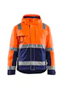 Blåkläder 4870 Winterjas High Vis miniatuur