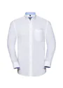 Russell Z920 Oxford Shirt Long Sleeve Tailored Washed Regular Fit miniatuur
