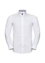 Russell Z964 Herringbone Shirt Long Sleeve Tailored Contrast Regular Fit miniatuur