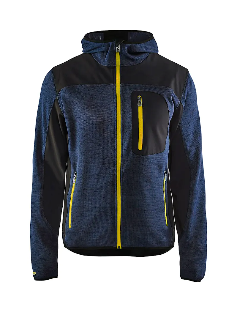 Donkerblauw/Geel