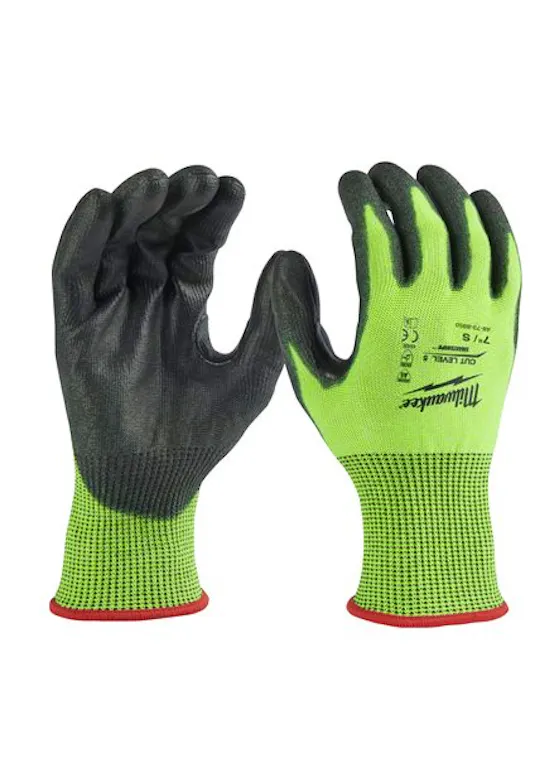 Milwaukee Hi-Vis Werkhandschoenen Snijklasse 5/E