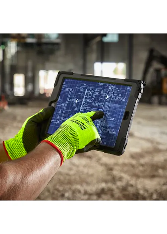 Milwaukee Hi-Vis Werkhandschoenen Snijklasse 5/E