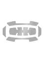 Milwaukee Bolt Reflecterende stickers 1 set miniatuur