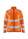 Blaklader 4966 Dames Microfleecevest High Vis miniatuur