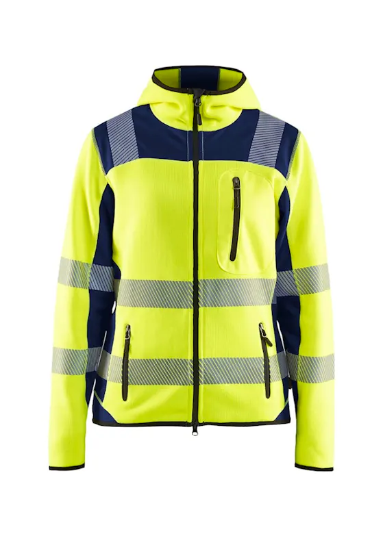 Blaklader 4967 Gebreid Vest Verwarmd High Vis Dames