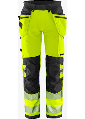 Fristads Stiby High Vis Green werkbroek stretch klasse 2 2644 GSTP