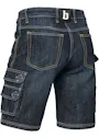 Brams Workwear Ruben Korte Broek Denim A82 miniatuur
