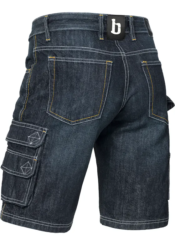 Brams Workwear Ruben Korte Broek Denim A82