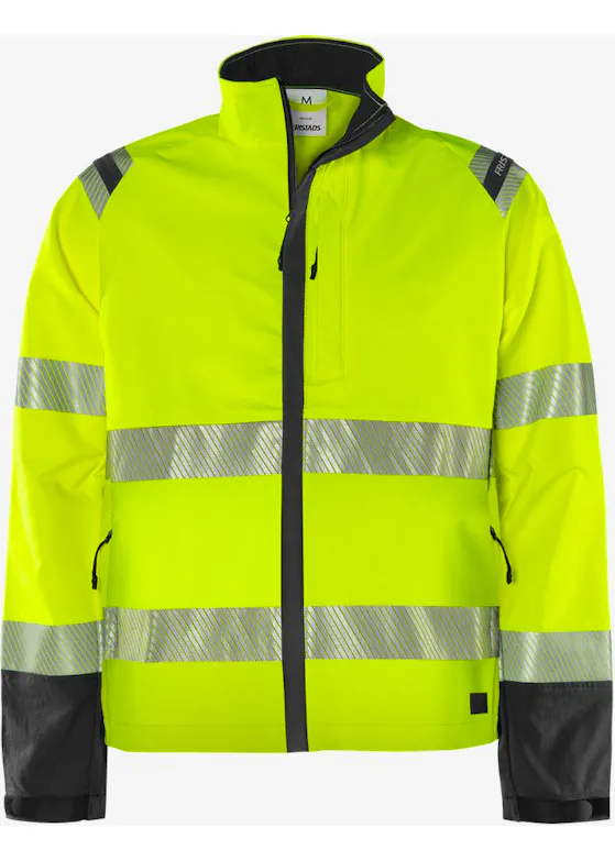 Fristads Stiby High Vis Green stretch jack klasse 3 4647 GSTP