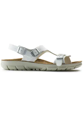 Birkenstock Saragossa BF Wit En Zwart Dames OB Sandaal