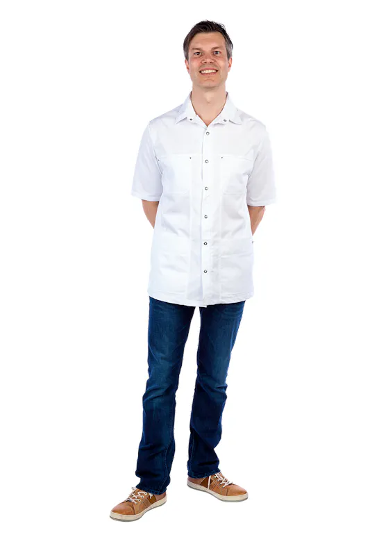 Haen zorgjas Karel Wit 72051