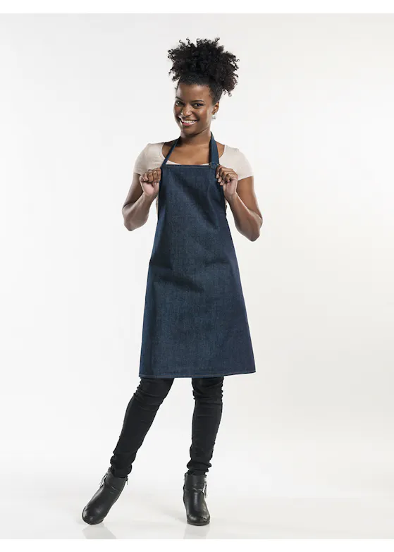 Chaud Devant Regular Schort Plain Blue Denim 