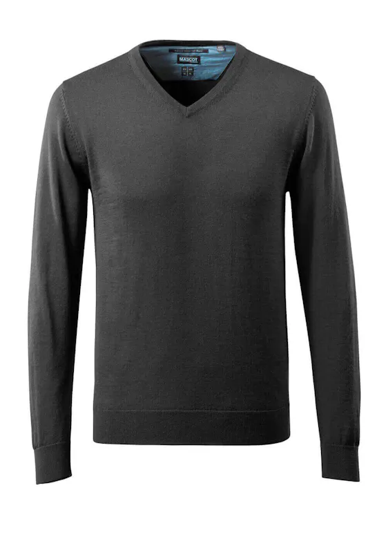 Mascot 50635-989 Trui Gebreide V-hals Merinowol Verwarmd Regular Fit