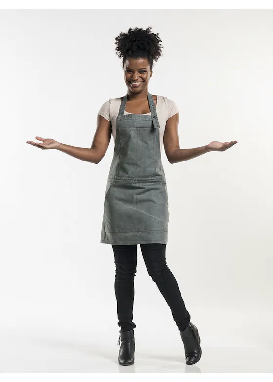 Chaud Devant Salopet Grey Denim