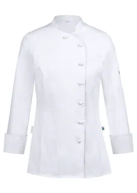 Greiff RF 5416 koksbuis Stiffen Knopen Regular Fit Stretch Dames Gastro
