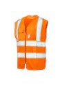 Sioen Blaru 545ATAM09 Signalisatiegilet Vizlite Reflecterend miniatuur