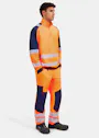 Tricorp 306106 Sweater Zip High Vis Industrieel Wasbaar Regular Fit Redefined miniatuur