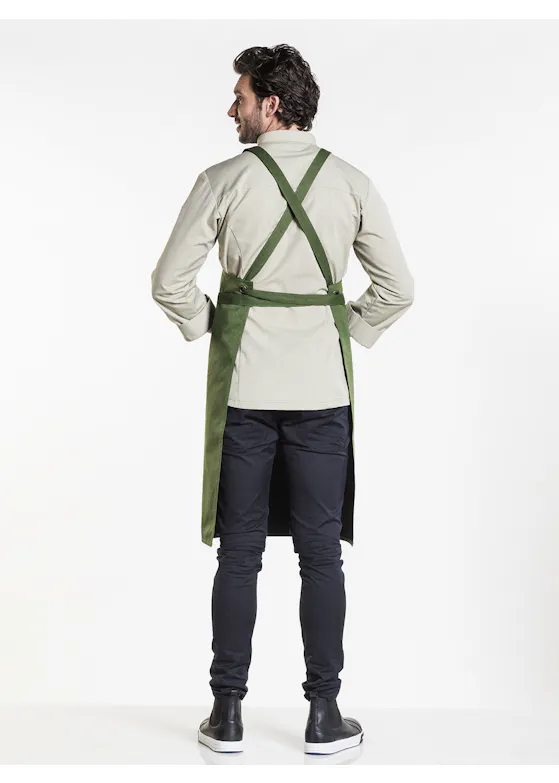 Chaud Devant Bib Apron Nordic Forest