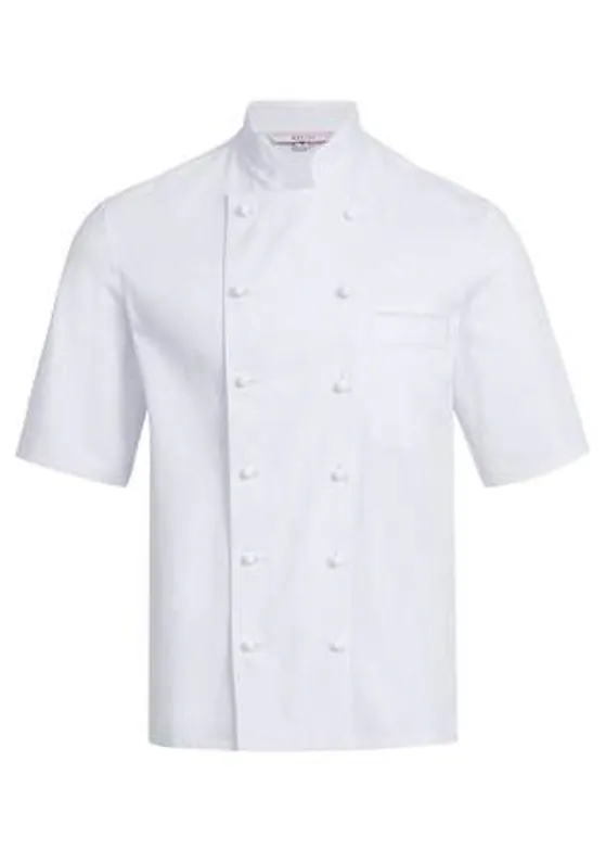 Greiff 5567 Koksbuis Korte Mouwen Regular Fit Gastro