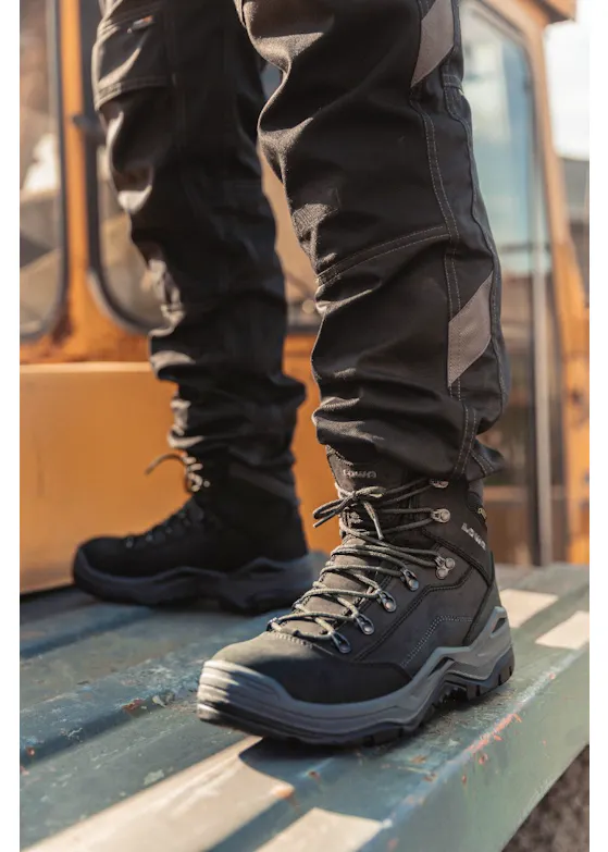 Lowa Renegade Work GTX Black Mid S3 CI