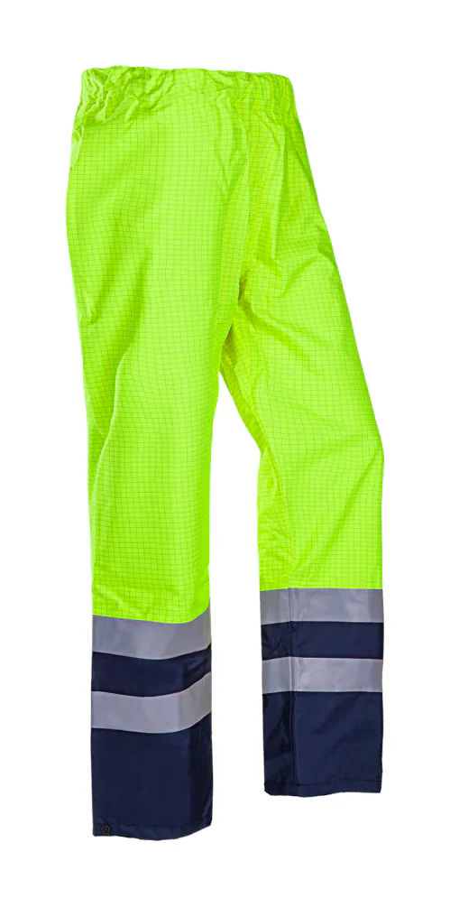 High Vis Geel/Marineblauw