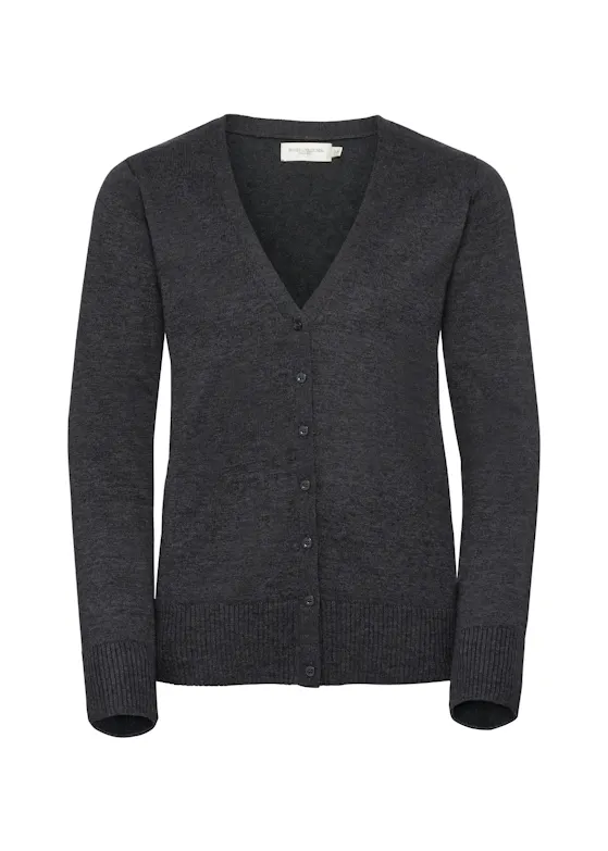Russell Z715F V-Neck Knitted Cardigan Regular Fit Dames