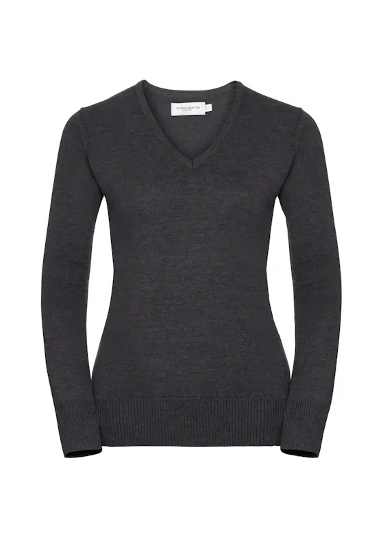 Russell Z710F Trui V-Neck Knitted Regular Fit Verwarmd Dames