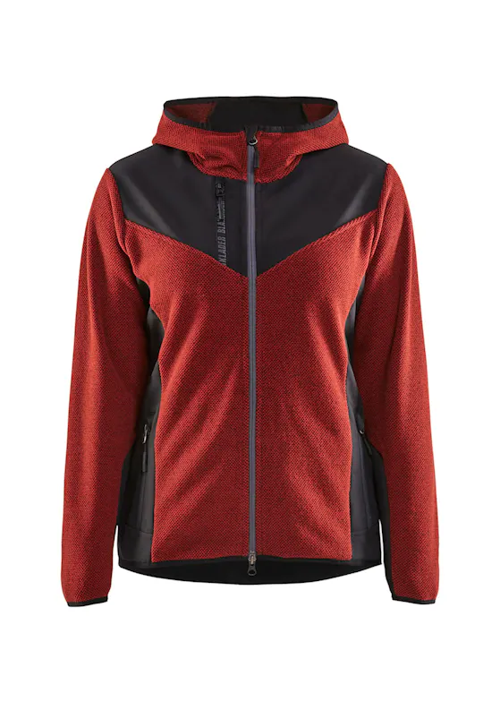 Blåkläder 5941 Gebreid Damesjack met Softshell