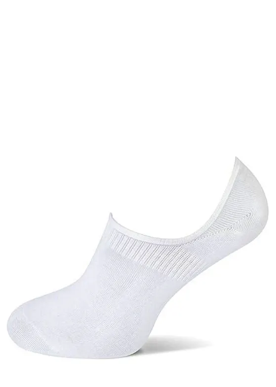 Basset Footie Invisible Bamboo 2-pack
