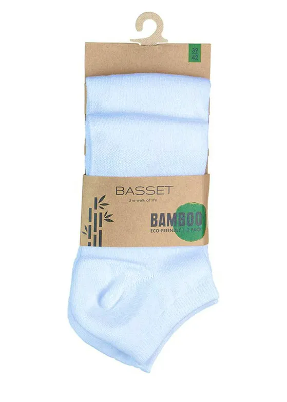 Basset Sneaker Bamboo 2-pack