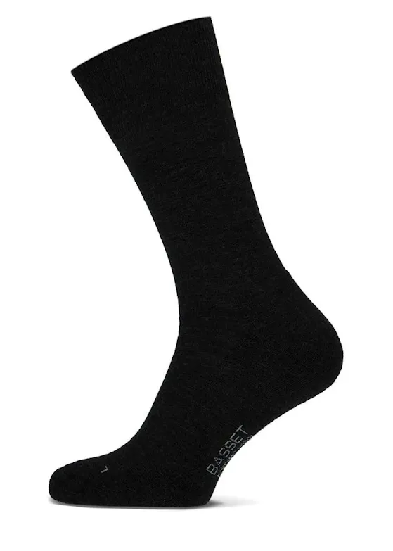 Basset Unisex Socks Merino Casual Terry Sole