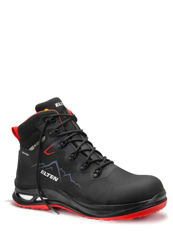 Elten Nolan XXG GTX Black-Red Mid ESD S3S WR HI CI Werkschoen