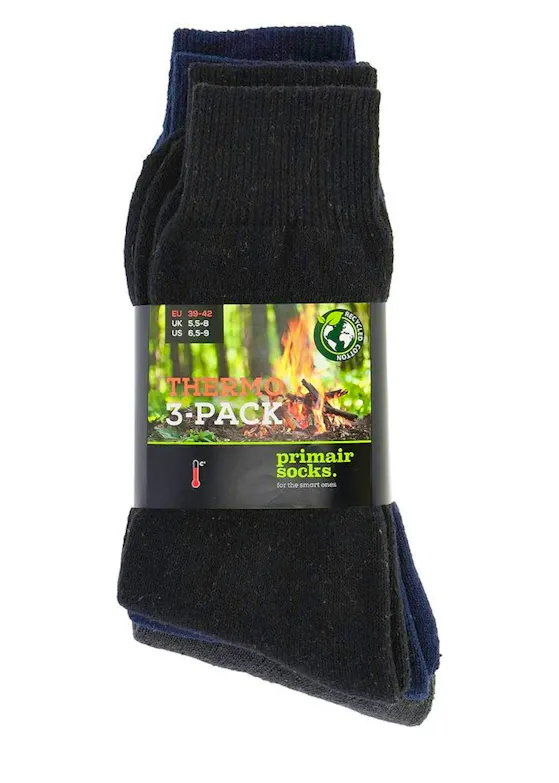 Primair Thermo Sokken Eco 3-pack