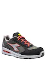 Diadora Run Net Airbox Laag S3 Asfalt/Zilver/Rood miniatuur