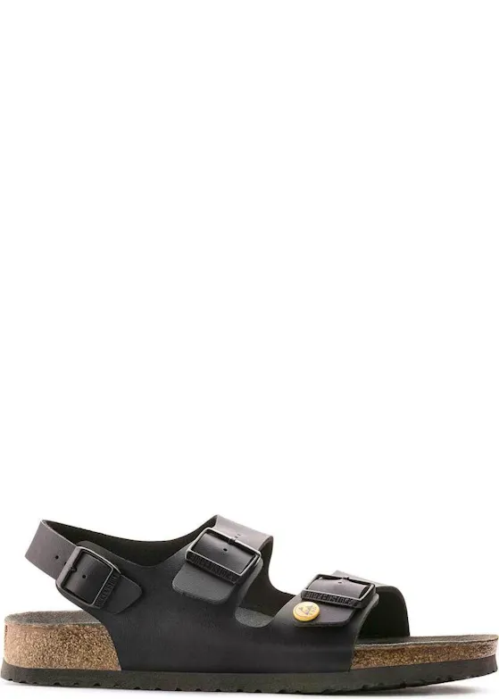 Birkenstock Milano ESD BF Zwart Sandaal 
