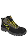 Diadora Sport Diatex Halfhoog S3 Zwart/Groen miniatuur