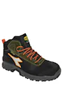 Diadora Sport Diatex Halfhoog S3 Zwart/Staalgrijs miniatuur