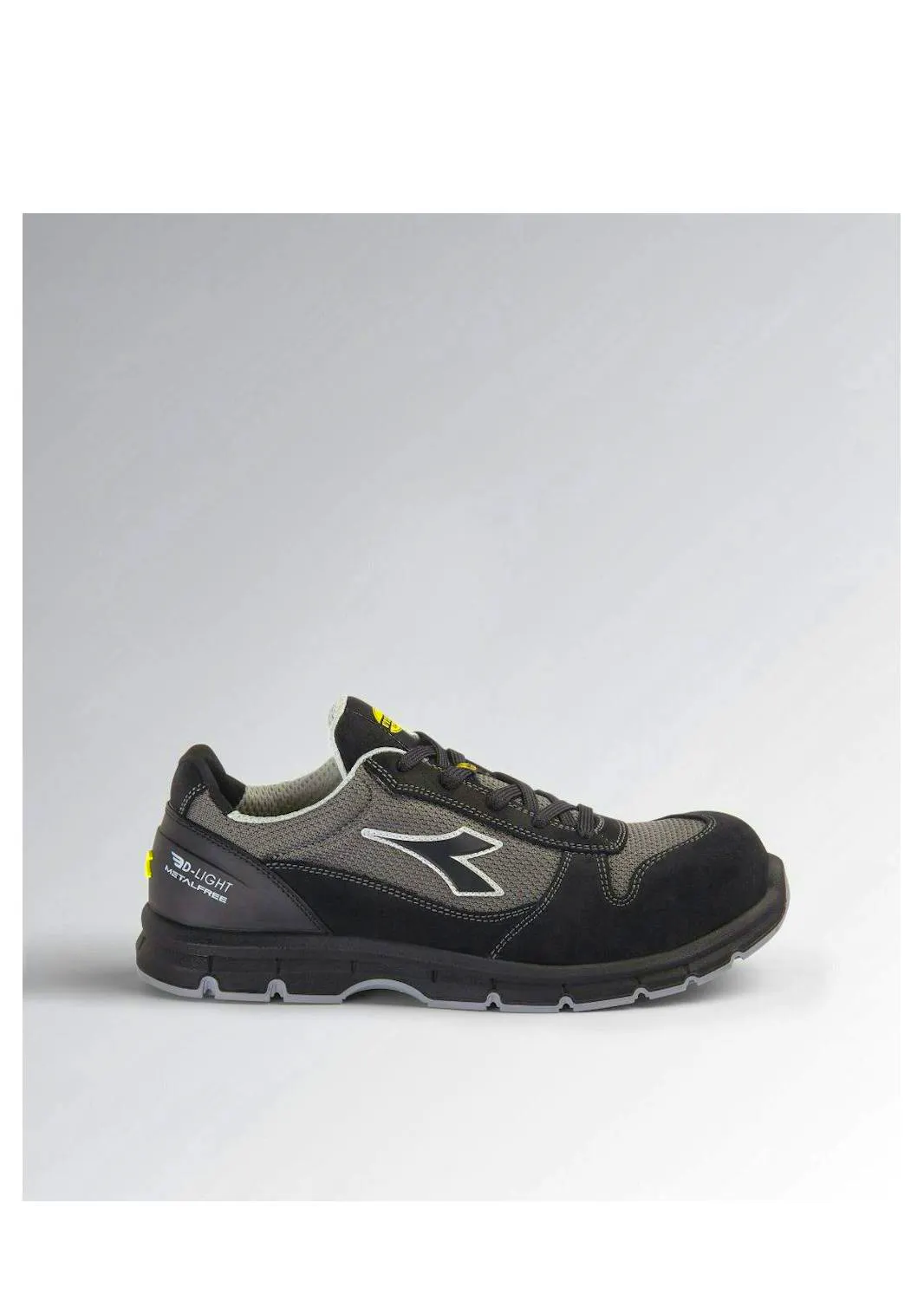 Zwart/charcoal grijs