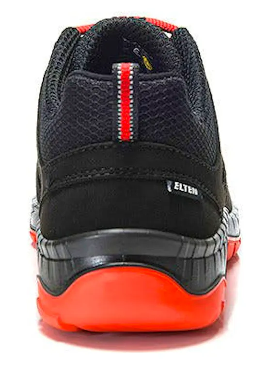 Elten Maddox Black-Red Low ESD S3 2.0